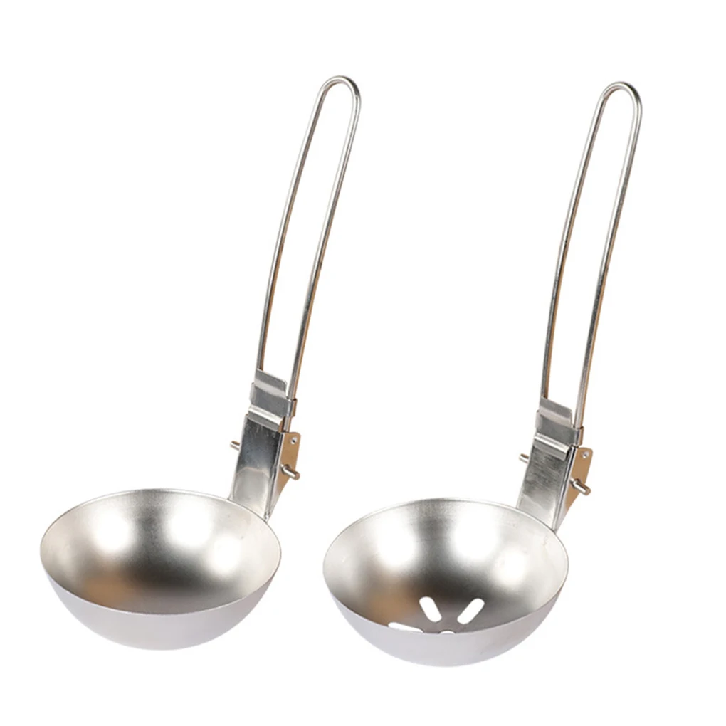 

Складная ложка с нескользящей ручкой для кемпинга