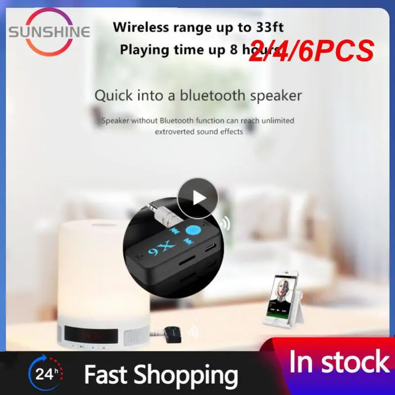 

2/4/6PCS Energy Saving Receiver X6 Audio Receiver Supports Hands-free Calling High-definition Compatible