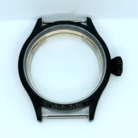 watch accessories 45mm 316 stainless steel sapphire case for eta 64986497 st36 manual winding movement