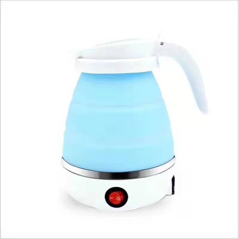 

600ml Travel Foldable Electric Kettle, Collapsible Electric Kettle Food Grade Silicone Small Electric Kettle Boiling water