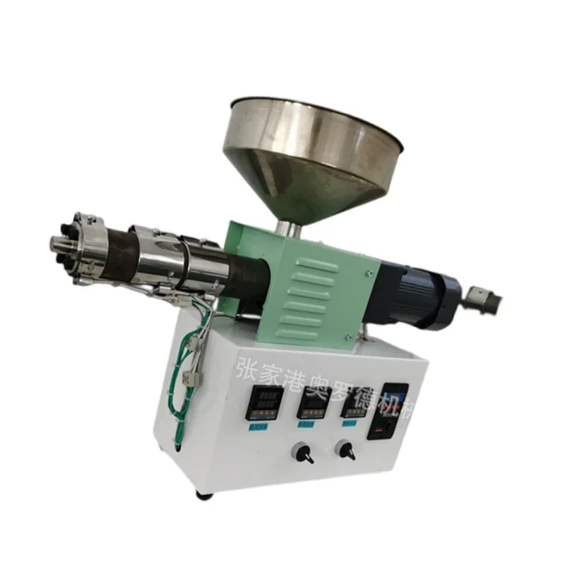 Одновинтовой экструдер 2 кг/ч лабораторный стенд SJ25 одновинтовой пластиковый