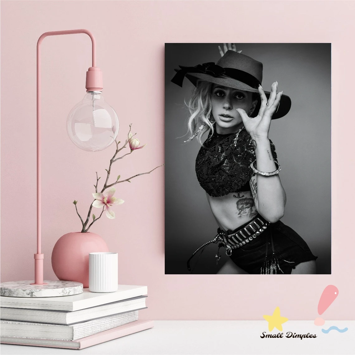 Lady Gaga плакат музыкальной звезды холст с художественной печатью украшение для