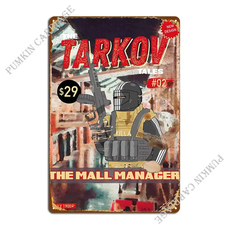 

Металлическая вывеска tarov Tales Killa V2 для кухни