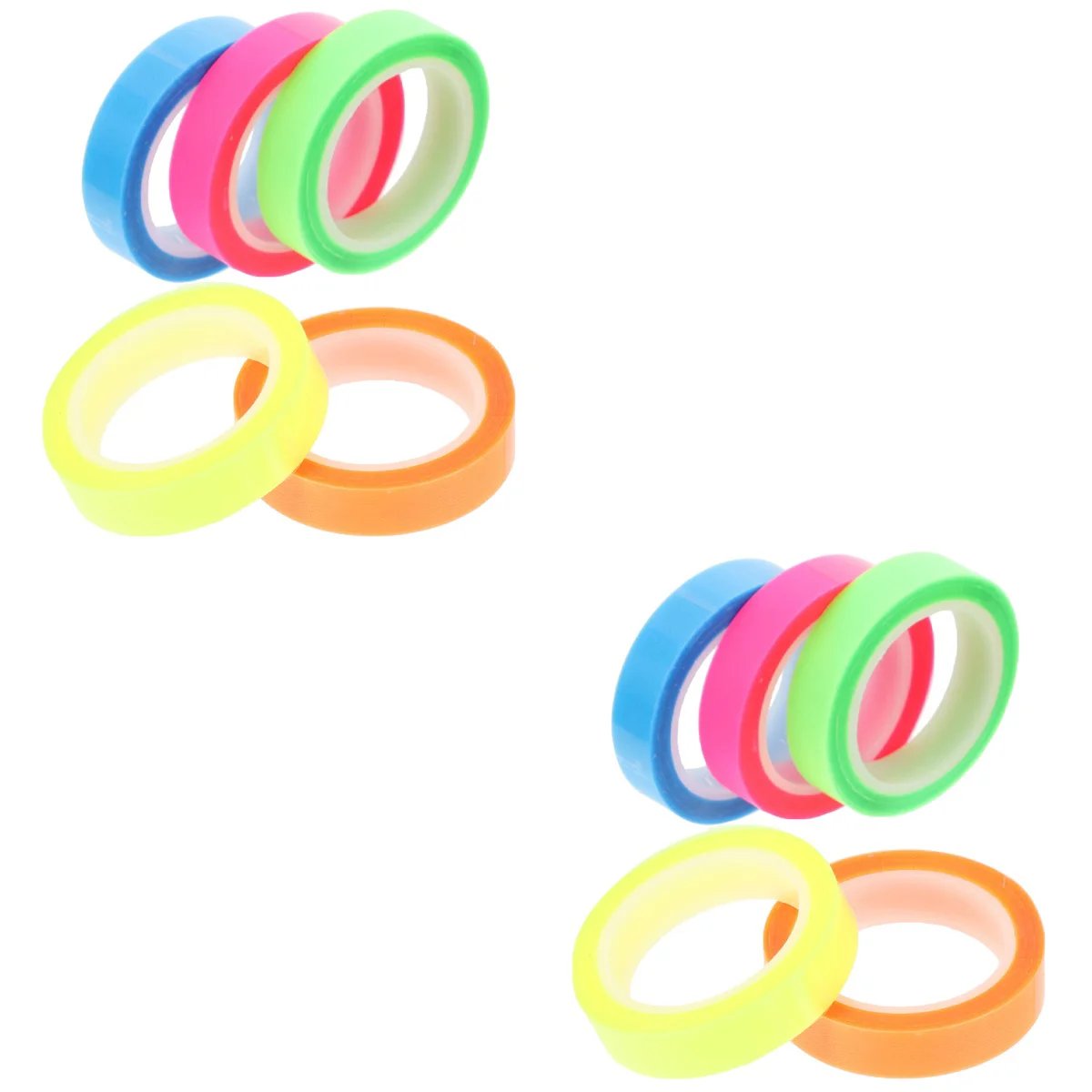 

10 Rolls of Clear Notepaper Professional Reading Tapes Household Sentence Tab Tapes