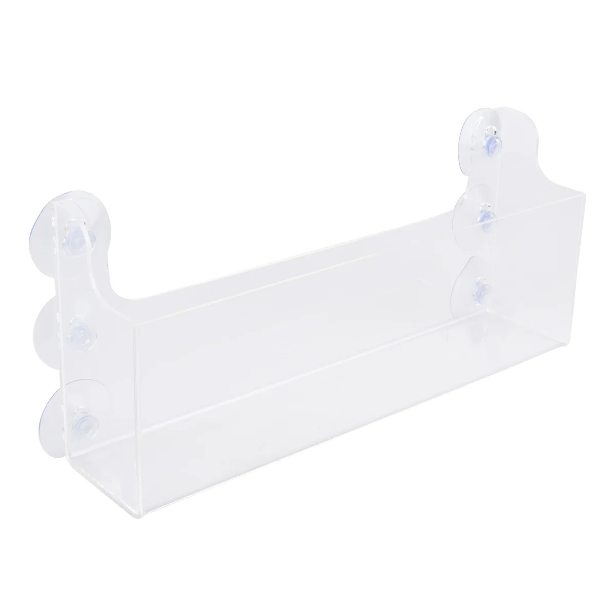 

Drinks Shelf Market Beverage Suction Rack Acrylic Stands Display Frige Risers Refrigerator Storage