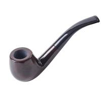 ebony pipe portable large pipe mens 9mm filter element