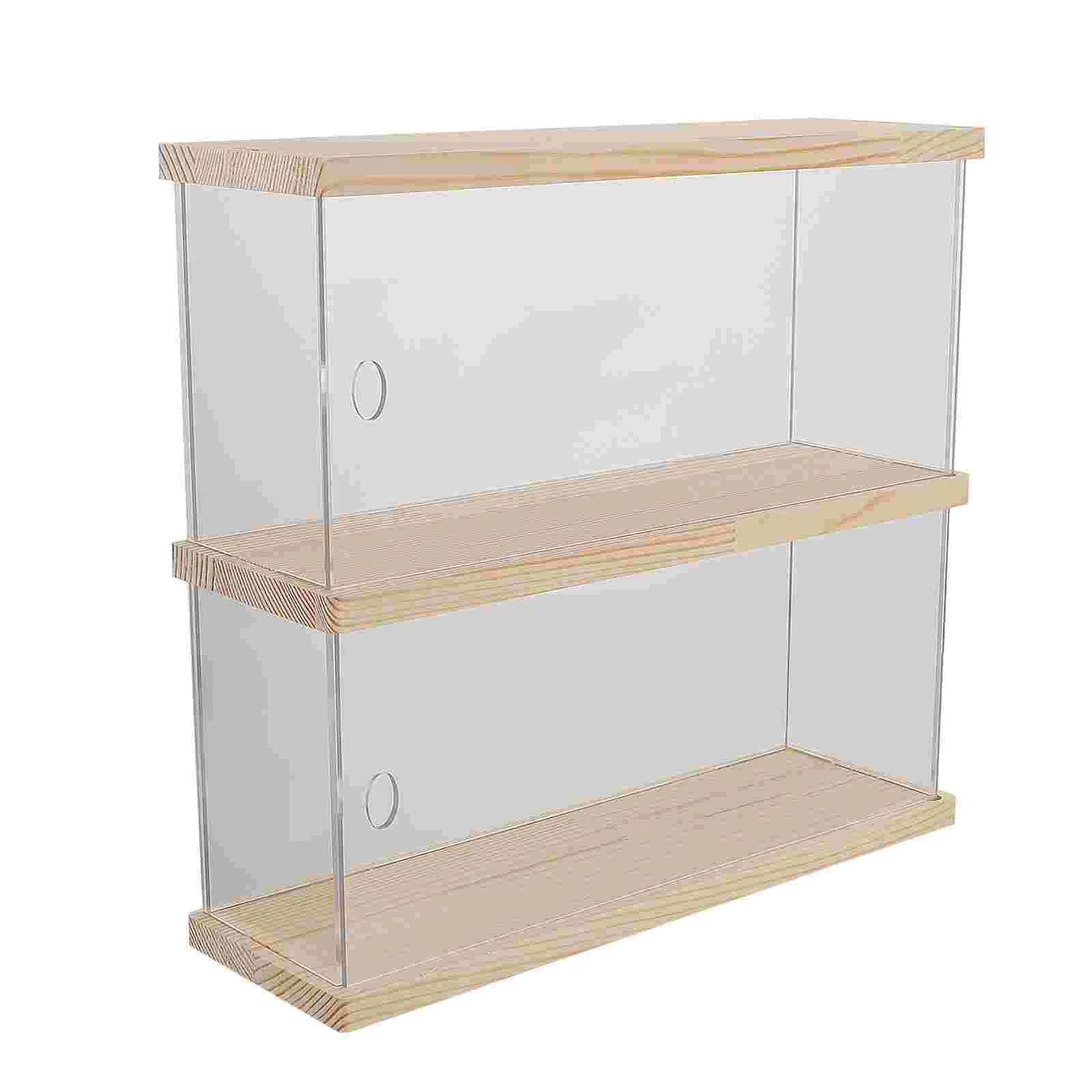 

1 Box Premium Durable Exquisite Exhibition Shelf Display Box Storage Rack Model Holder