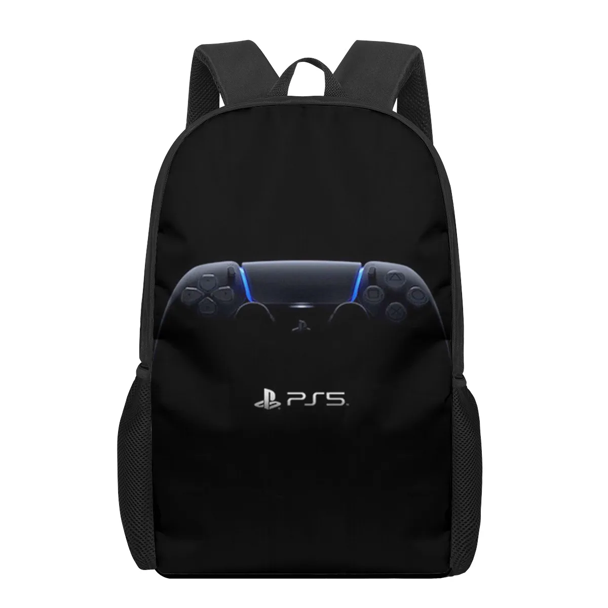 PlayStation 5 ps Pattern Children School Bags for Girls Boys Teenager School Backpacks Kids Satchel Student Book Bag
