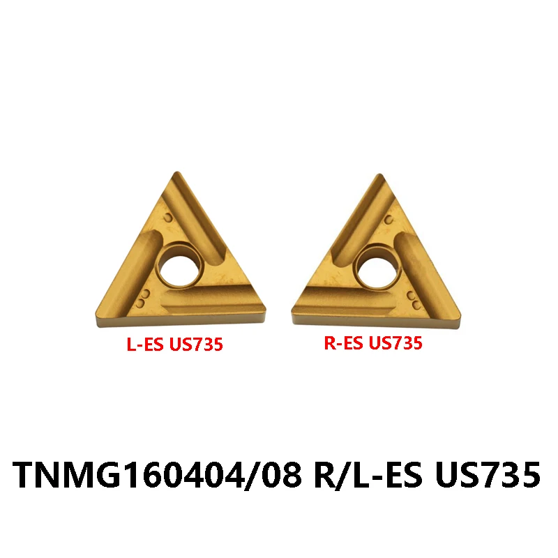 

TNMG Lathe Tool Inserts 100% Original 160408 TNMG160404 TNMG160408 R L-ES Carbide Turning 160404 Metal Machine CNC Cutting Blade