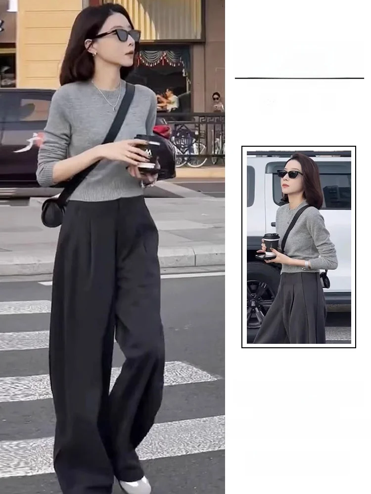 Осенняя охлаждающая одежда Ранняя осень Темперамент Полный комплект Одежда Fried