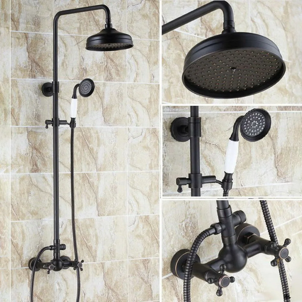 Душевая лейка с двойной ручкой и керамическим спреем 8 дюймов trs048