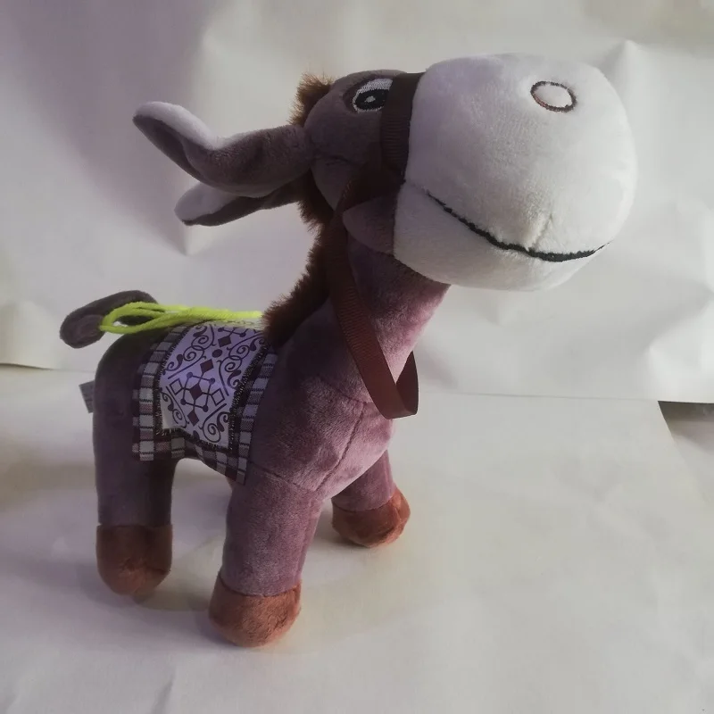 

Lovely Donkey Plush Toy 25cm Purple Donkey Soft Doll Baby Toy Xmas Gift B0639