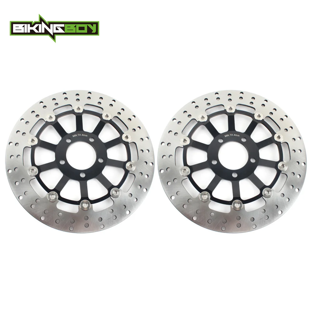 Передние тормозные диски BIKINGBOY для Ninja ZX6R 95-01 04-08 ZX9R 98 99 ZX12R 04 05 06 07 ZX900 90-98 GPZ 1100 94 95 96 97