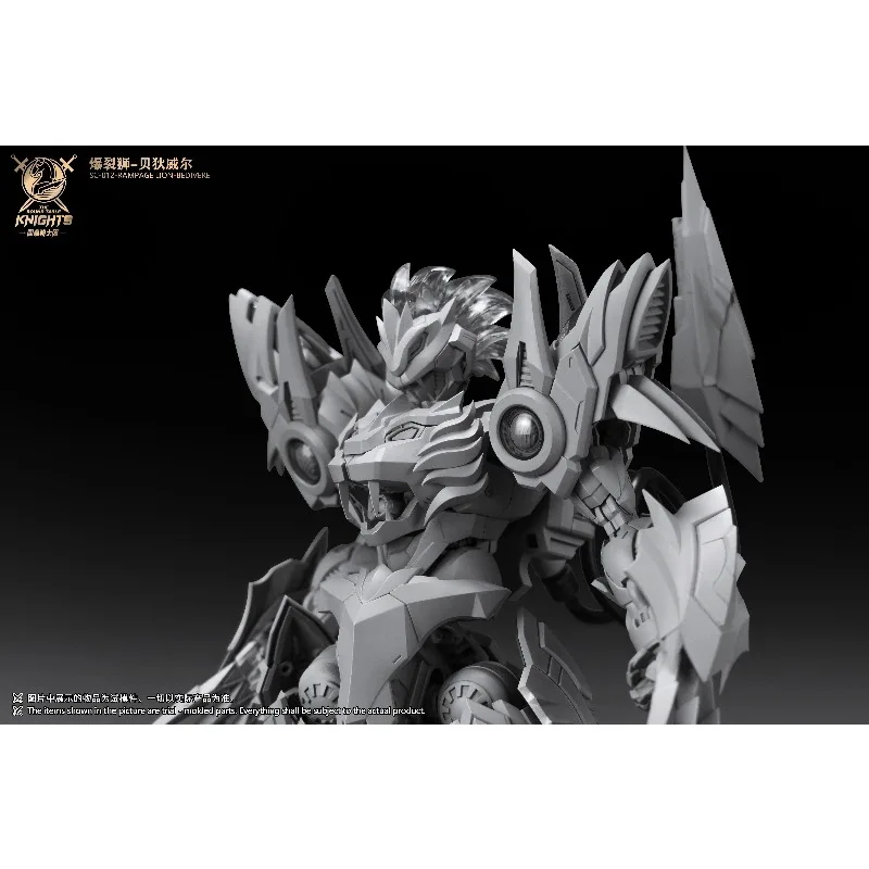 Фото Оригинальный набор для сборки меха SNAA SC-012 Bedivere Burst Lion в масштабе 1/144, серия Round Table Knights, коллекционная модель, подарок, украшение. №4