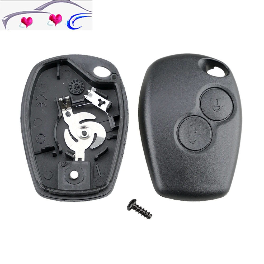 

Key Shell For Renault Megane Modus Espace Laguna Duster Logan DACIA Sandero Fluence Clio Kangoo 2 Button Remote Case