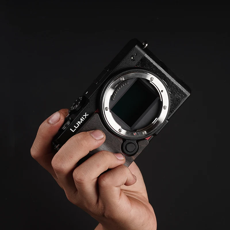 Фото Ручка из цельного дерева Panasonic S9. Черное дерево. Палисандр. Улучшает сопротивление ручки, сверхлегкий и портативный дизайн. №3