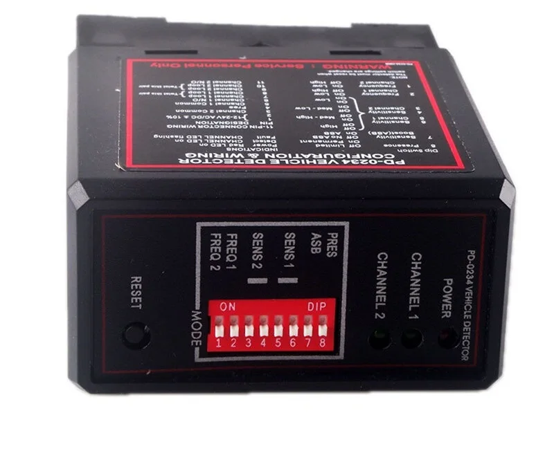 

12 В переменного тока двойной релейный детектор автомобиля подъездная дорожка безопасная петля 11-контактный разъем базовые Ворота петля де...