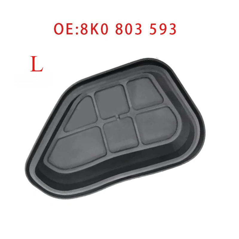 

8K0803593 8K0803594 Левый и правый колпачок заглушки переднего колеса, пылезащитный чехол для Audi A4 B8 2009-2015 S4 2008-2016 A5 2010-2017 S5 RS5