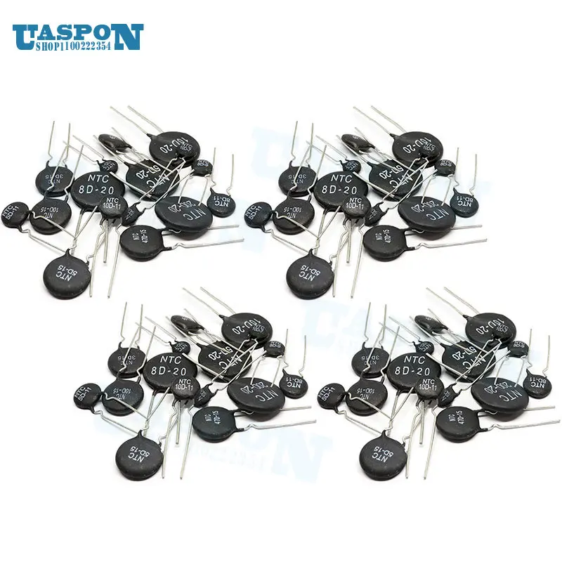 

10pcs Thermal Resistor NTC 5D-11 10D-9 10D-11 47D-15 10D-20 10D-13 8D-11 10D-15 5D-15 10D-7 MF11-103 10D-25 8D-20 20D-20 5D-9