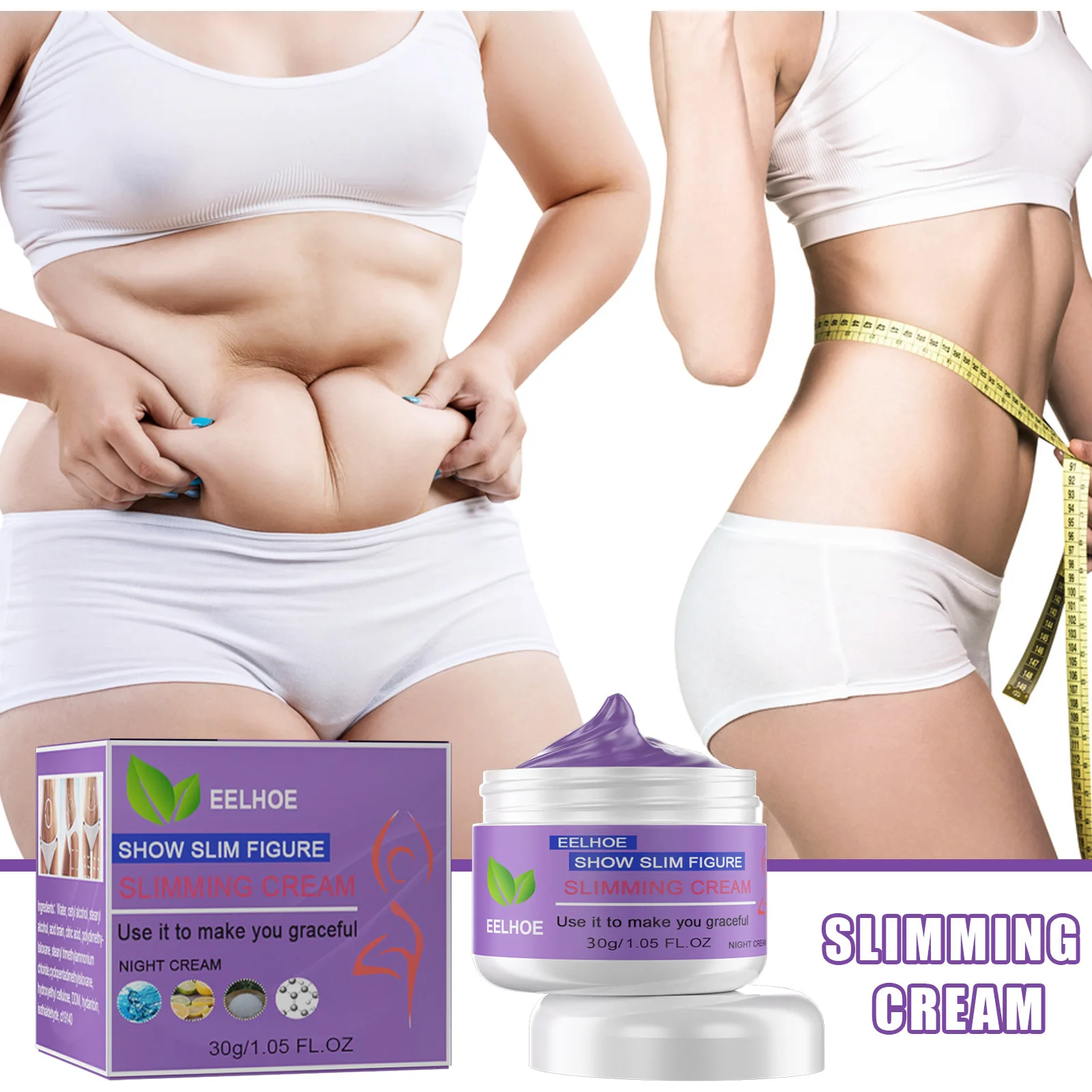 Firming and Slimming Cream Body Shaping Massage Lift Firming and Moisturizing Skin Get Rid of Belly Massage Cream Body Cream