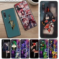 anime naruto itachi hinata sasuke phone case for xiaomi mi 8 9 10 lite 10t note10 pro cover for xiao mi9t mi9lite soft tpu coque