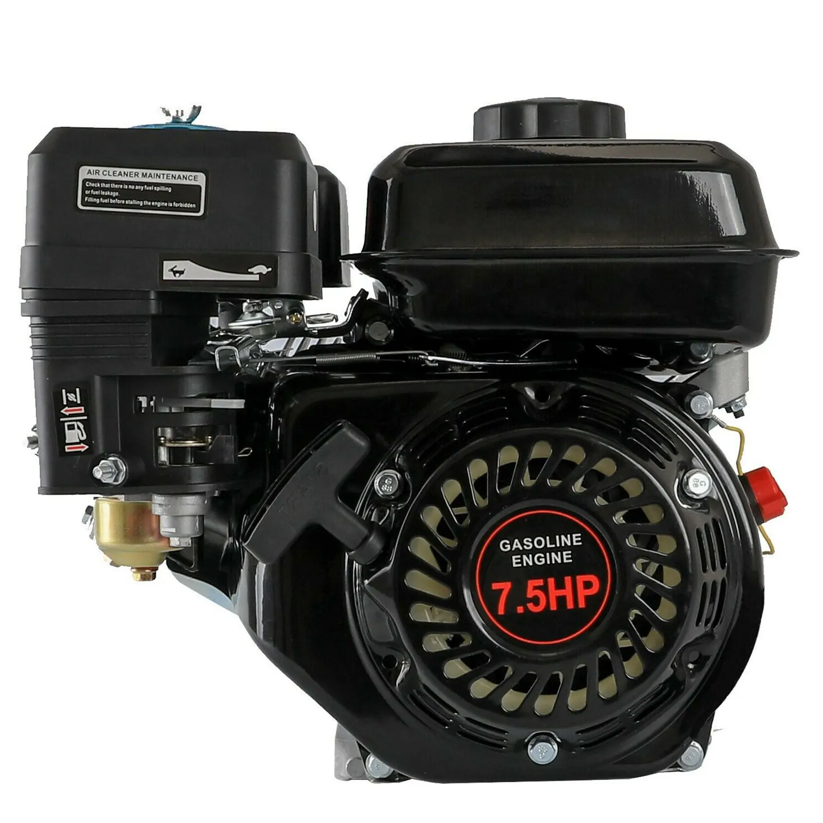 

210cc 7.5HP Petrol Engine 4 Stroke Gasoline For Honda GX160 Air Cooled Horizontal 168F Pullstart