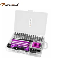 topforza precision screwdriver set 52 in1 professional electronics repair tool kit magnetic screwdriver for iphone pc mac book