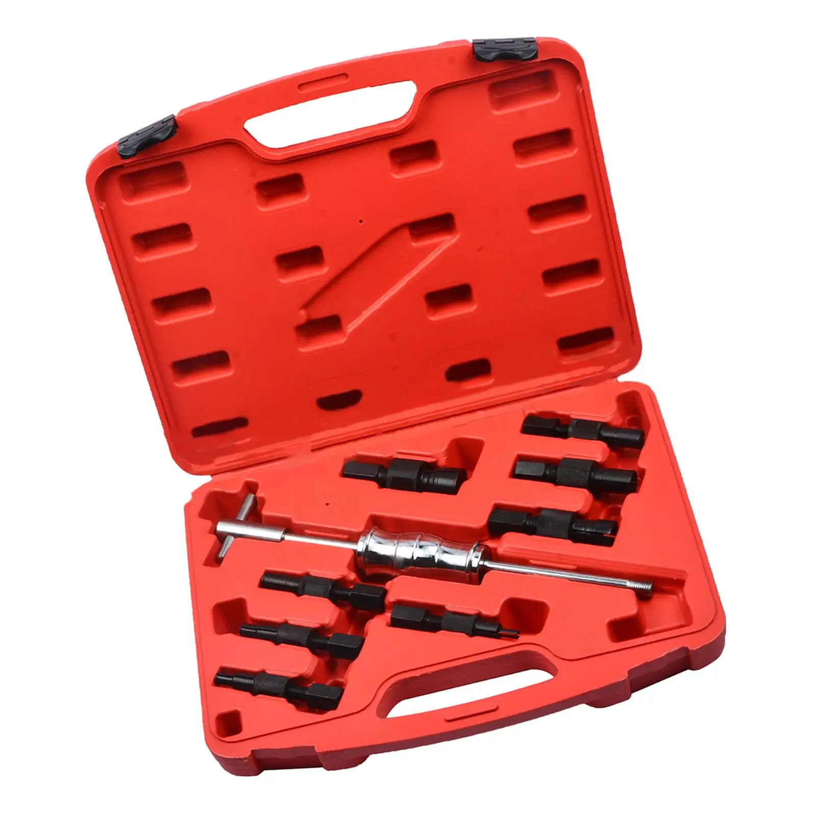Inner Bearing Puller Set 9PC Easy to Use Wheel Bearing Removal Kit Slide Hammer Puller Set Bearing Puller Fits for Pulling Jobs