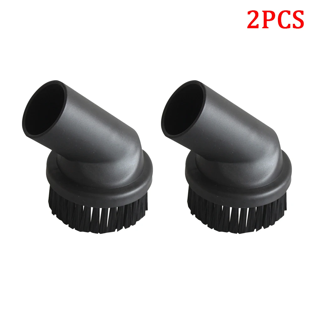 2pcs For Miele For Nilfisk 35mm Compatible Vacuum Cleaner Dusting Tool Round Mixed Horse Hair Dusting Brush Accessories