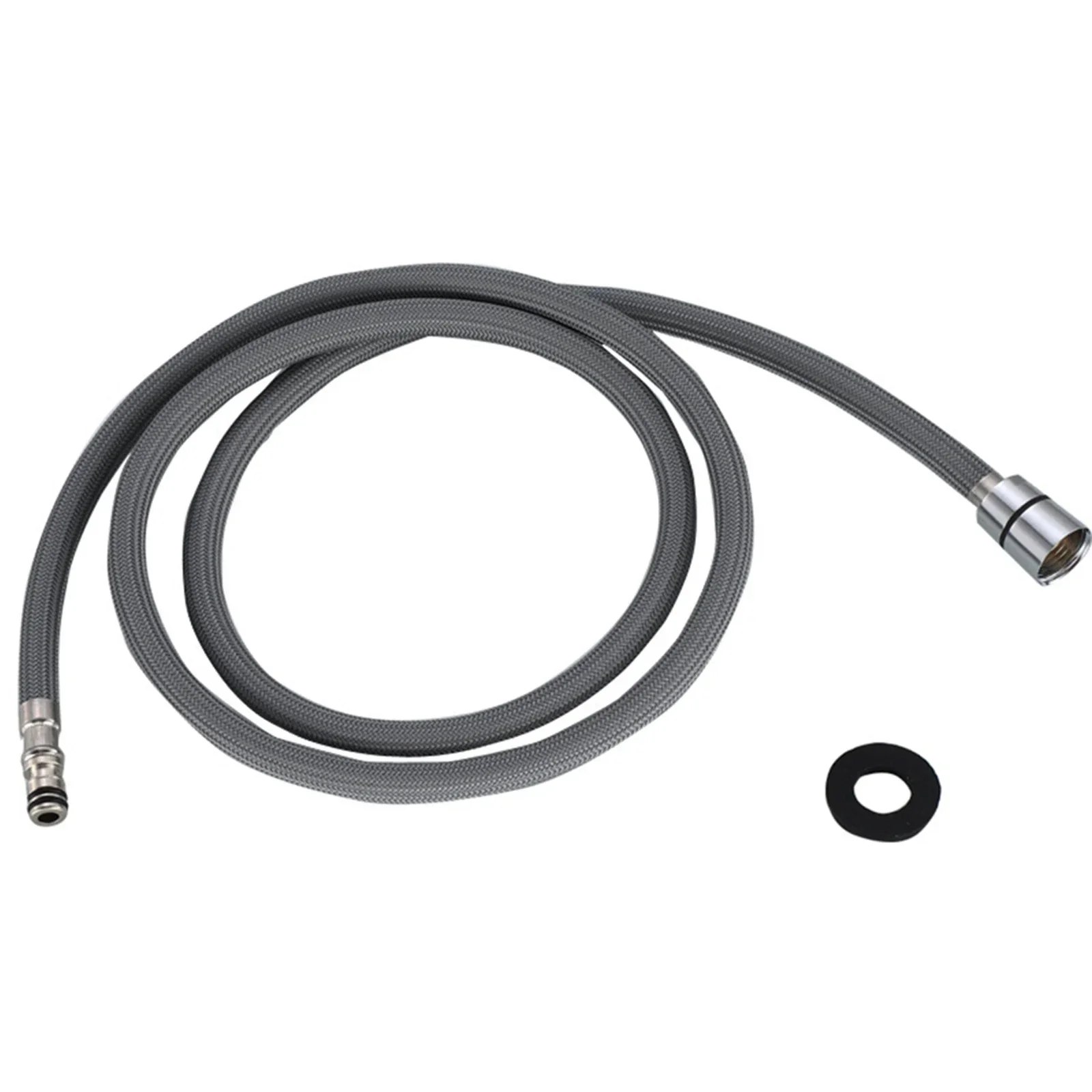 Металлический и нейлоновый сменный шланг для смесителя. Простая быстрая