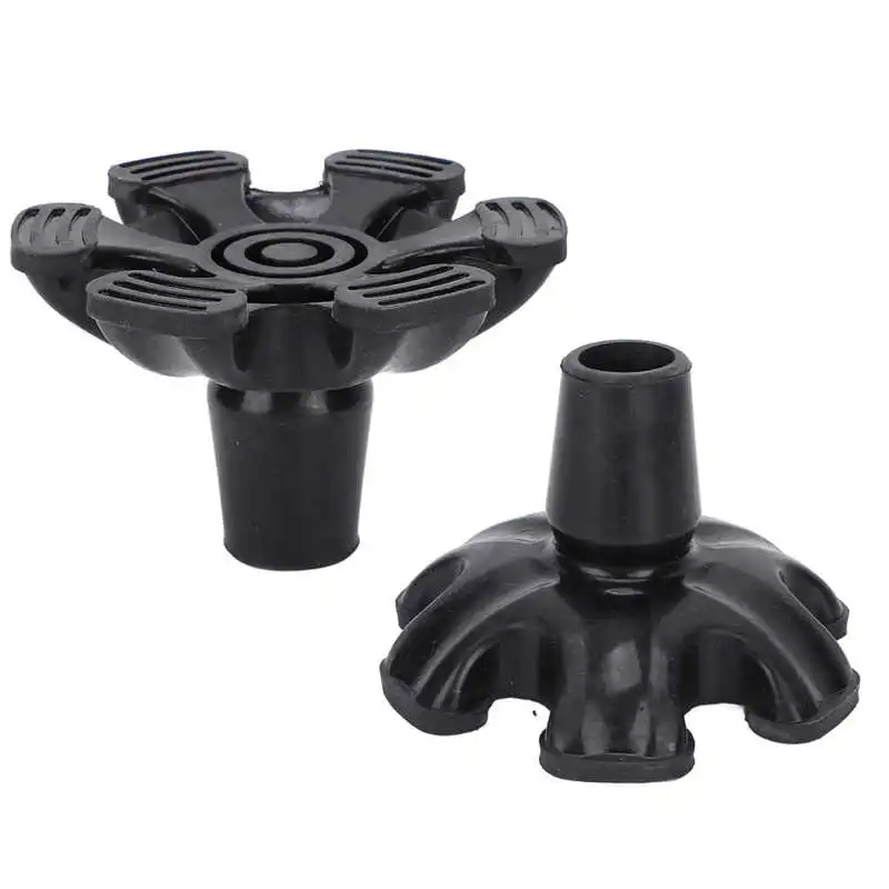 Силиконовый наконечник тростника для ходьбы 6 ножек прочная стабильность