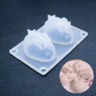 Новые формы для торта в виде кролика, силиконовые 3D формы для торта в виде кролика, силиконовые формы для выпечки, форма для десертов, конфет, многоразовая антипригарная форма
