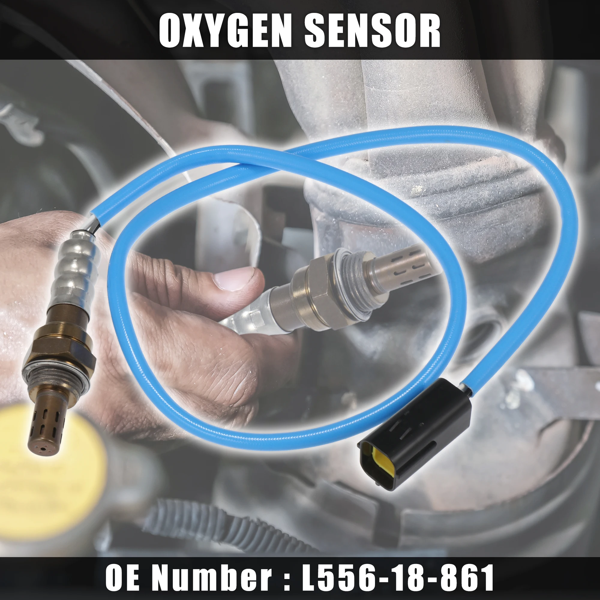 Автомобильный датчик выхлопных газов X Autohaux кислорода для Mazda L556-18-861 10-12 л