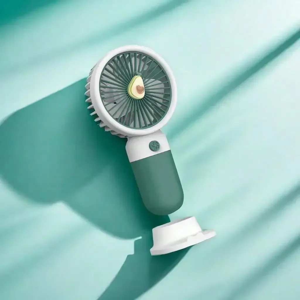 Портативный настольный USB-вентилятор для зарядки ручной маленький вентилятор