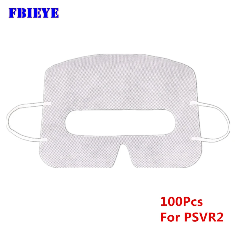 

2023New 100Pcs for PSVR2 Cover Disposable Anti Sweat Anti Slip Anti Mite Comfortable Mask Suitable VR Accessories for PS VR2