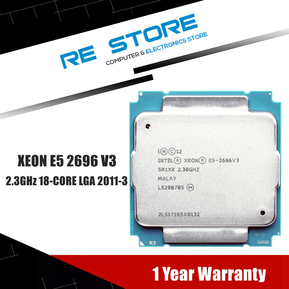 

Процессор Intel XEON E5 2696V3 E5 2696 V3 SR1XK, 18 ядер, 2,3 ГГц, лучше, чем ЦП LGA 2011-3