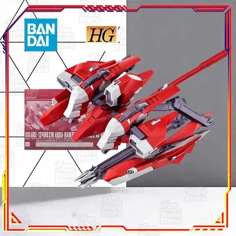 Фото Коллекционная модель Bandai Gundam Woundwort Psycho Blade AOZ RE-BOOT HG 1/144, подвижная меха-модель, новая версия, официальная коллекция для хобби №3