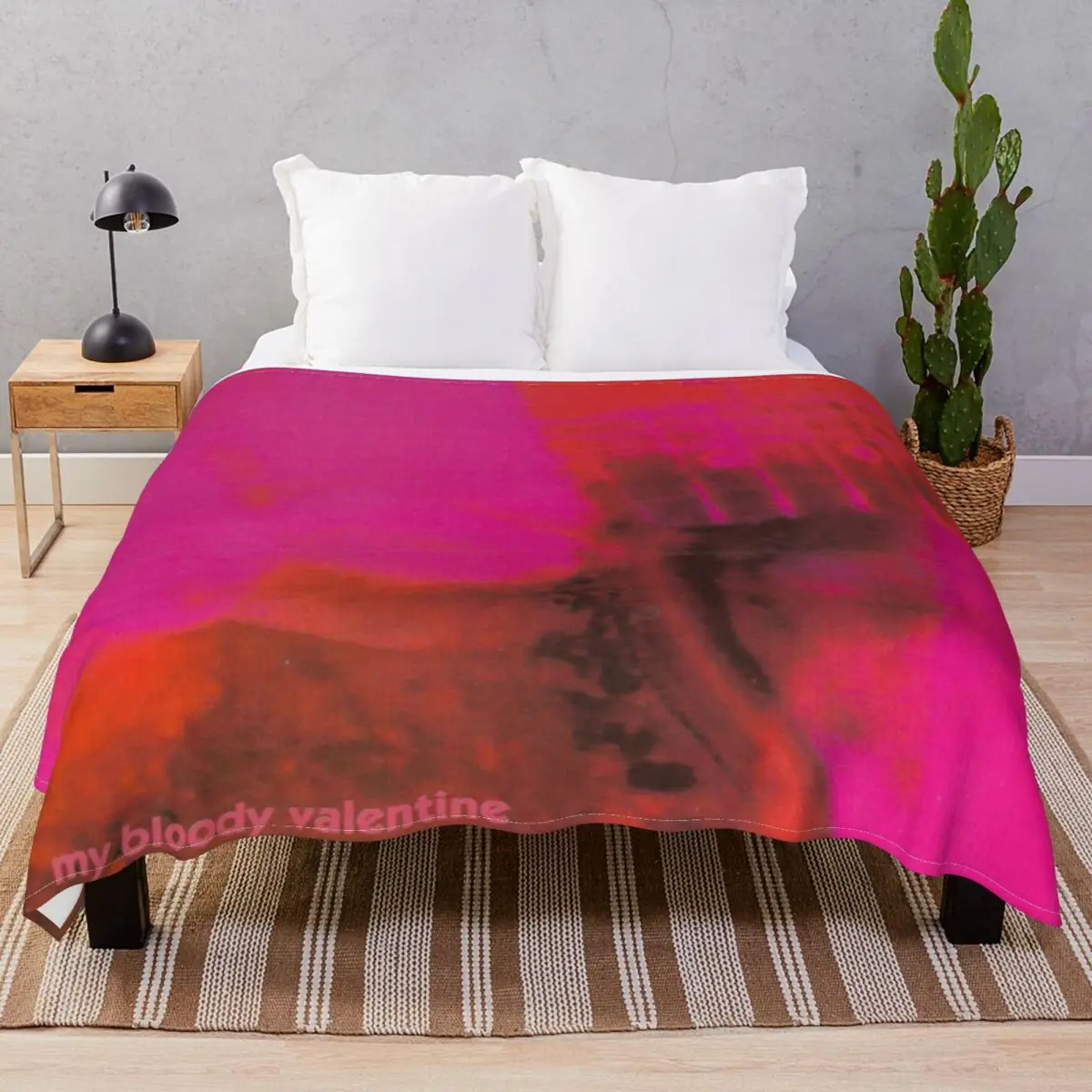 

My Bloody Valentine Loveless Blanket Velvet Winter Warm Throw Blankets for Bedding Home Couch Travel Office