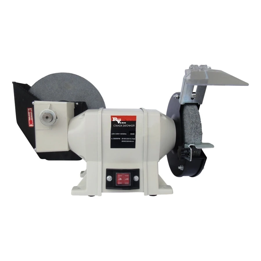 Машина заточная RedVerg RD-150 200A (Мощность 300 Вт скорость вращения 2840 об/мин круги