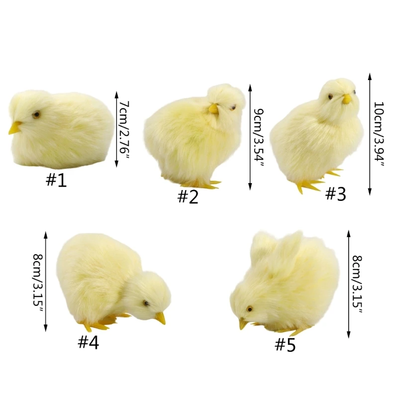 Модельная фигурка плюшевая игрушка-курица кукла-животное праздничная поставка