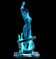 124 75mm 118 100mm resin model space female soldier figure sculpture unpaint no color rw 354