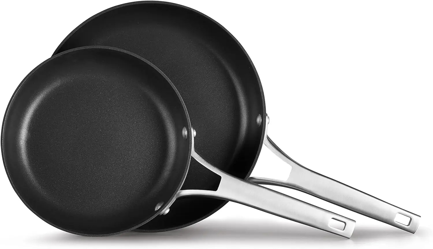 

Hard-Anodized Nonstick Frying Pan Set, 10-Inch and 12-Inch Frying Pans Plate for cooking Accesorios freidora Molde para hornear