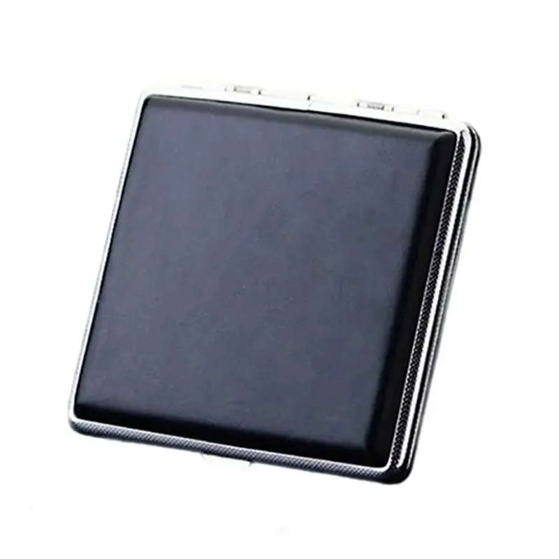 

High Quality Leather Cigarette Case Hold 20pcs Men's Gift Cigarette Box Business Men Cigar Case Gadget For Smoker Smoke Tools
