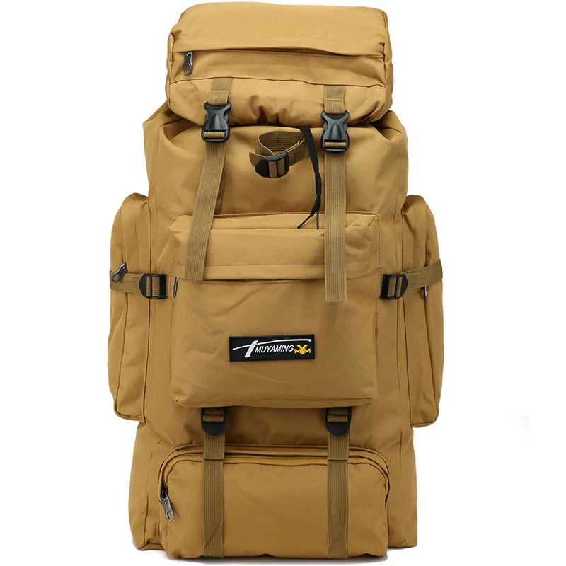 

Camping Waterproof Bag Camping Tactical Mountaineering Bag training Equipment Backpack 70L Large Capacity 3D Backpack Outdoor