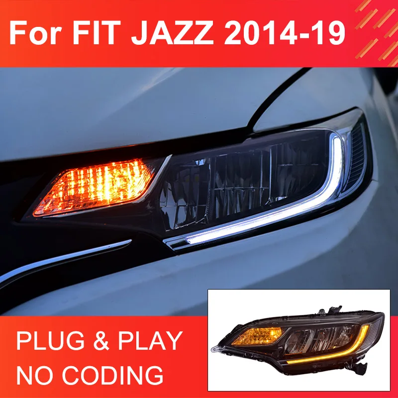 

Передние фары для Honda FIT Jazz 2014-2019, 1 пара