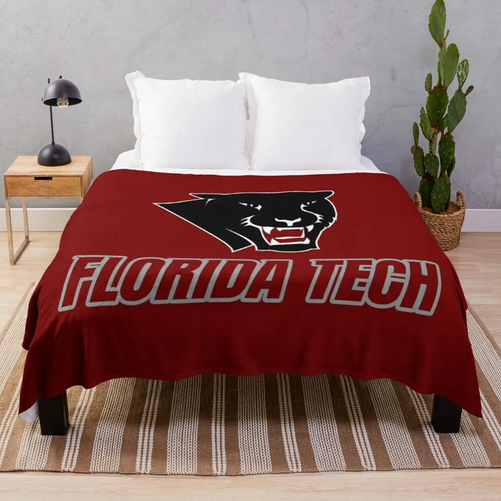 

Florida Tech Panthers Throw Blanket blanket fluffy weighted blanket Personalized gift baby blanket