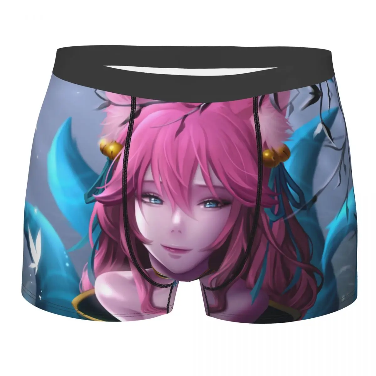 

Ahri Spirit Blossom Art League of Legends LOL Game Underpants Cotton Panties Shorts Boxer Briefs Man Underwear Print