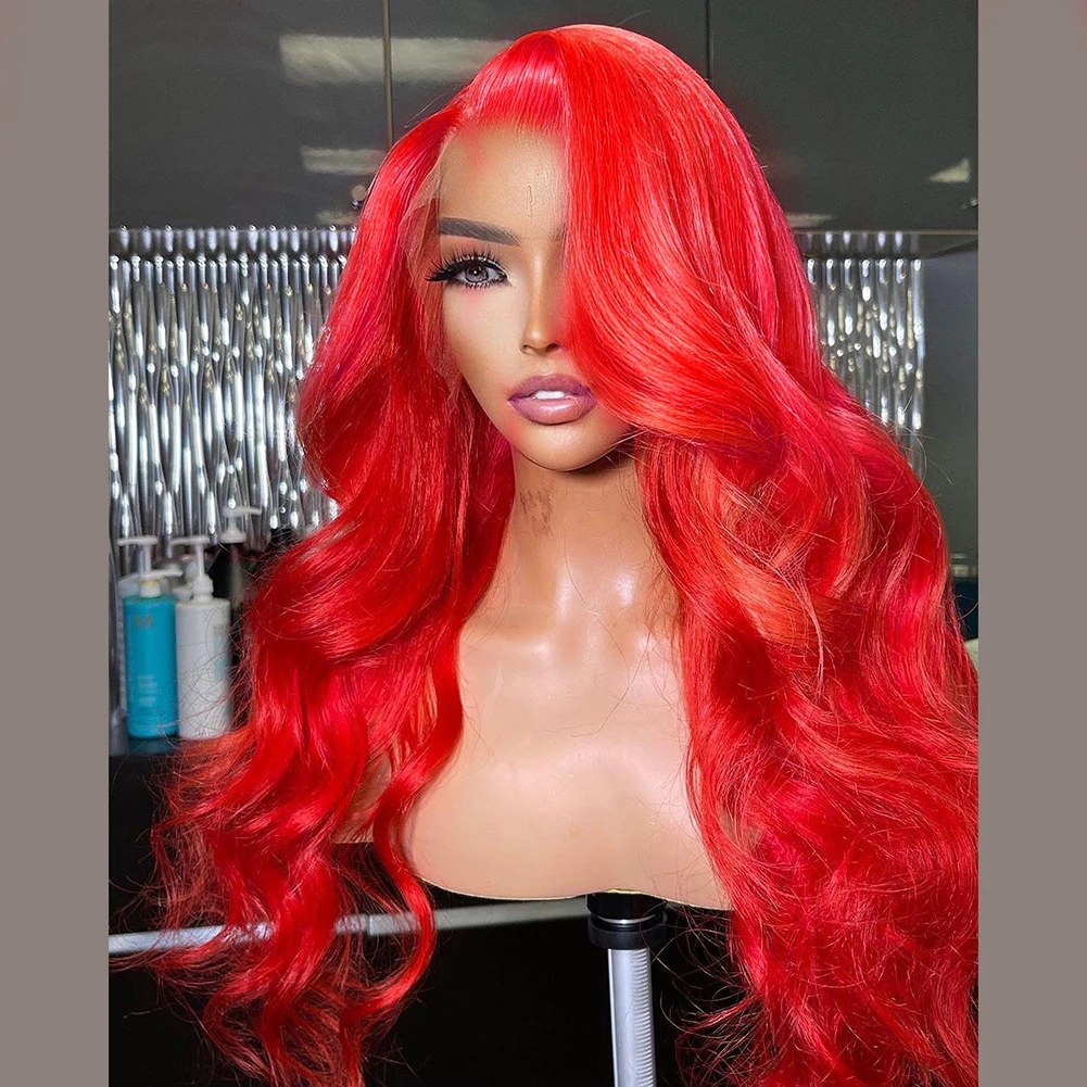 Харизма длинные волнистые синтетические кружевные передние парики темно-синие