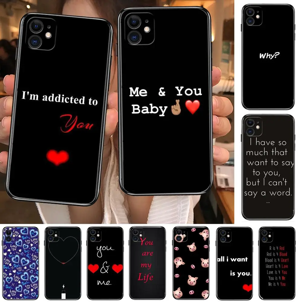

E--express love Phone Cases For iphone 13 Pro Max case 12 11 Pro Max 8 PLUS 7PLUS 6S XR X XS 6 mini se mobile cell