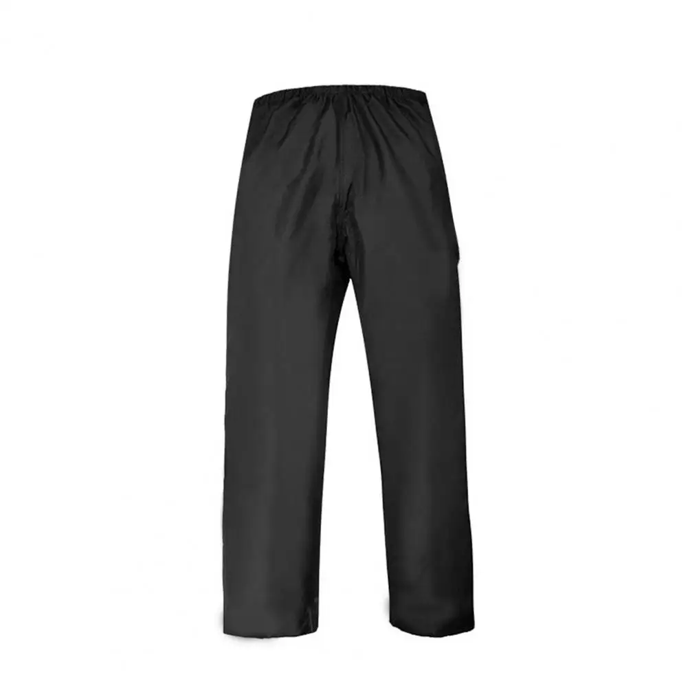 

Work Rain Pants Soft Pockets Men Rain Pants Outdoor Hiking Travel Women Men Rainwear Adult Garment